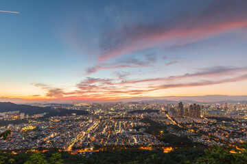서울 전경 풍경