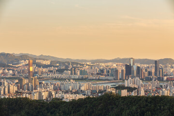 서울 전경 풍경