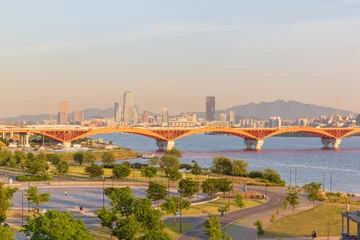 Fototapeten 서울 성산대교 한강 © KYOBOK