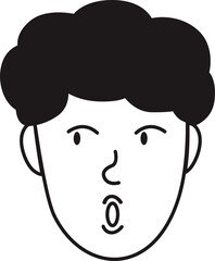 Person Face Doodle