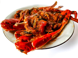 Crab with Sauce or known as Kepiting Saus Padang is one of Indonesia's traditional foods