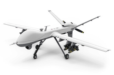 Versatile wing-type UAV PNG for graphic and design purposes