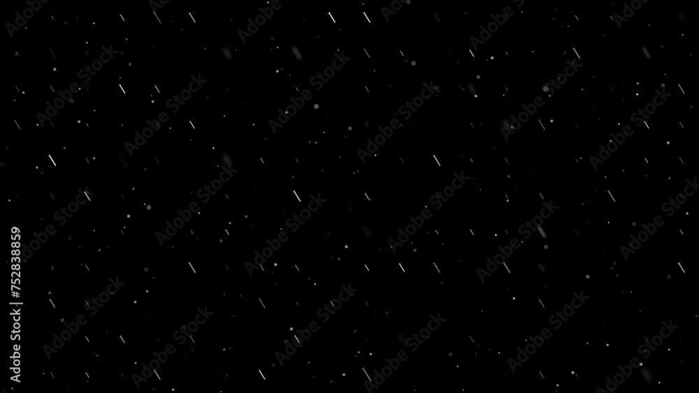 Poster template animation of evenly spaced metal nail symbols of different sizes and opacity. animation of 