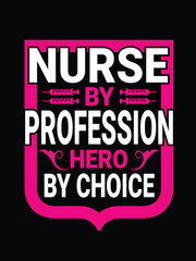 Nurse T-Shirt Design Vector