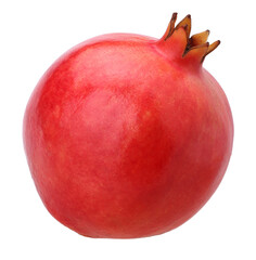 pomegranate isolated, transparent PNG, PNG format, cut out, single