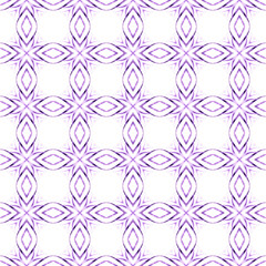 Tropical seamless pattern. Purple uncommon boho