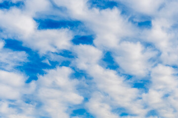 blue beautiful cloudscape for background and design.