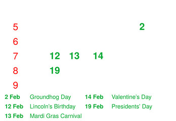 February 2024 Holidays Calendar with Week Numbers