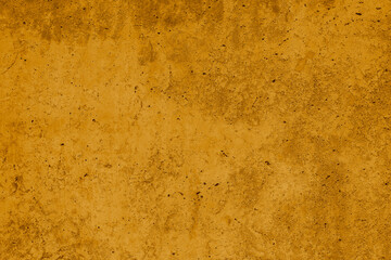 Urban photography. Sepia yellow light brown wall, abstract background photo texture. Old house...