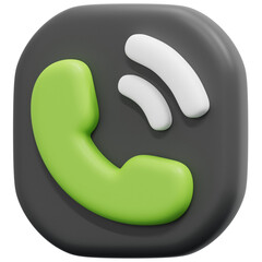 phone 3d render icon illustration