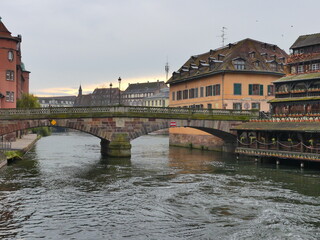 Obraz premium Maisons alsaciennes à Strasbourg