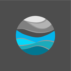 background with circle