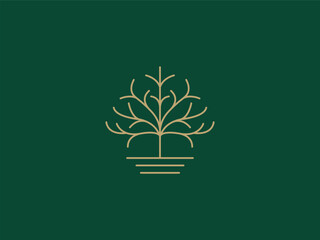 Professional Oak Tree Logo Design