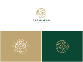 Professional Oak Tree Logo Design