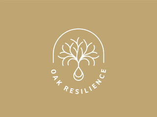 Professional Oak Tree Logo Design