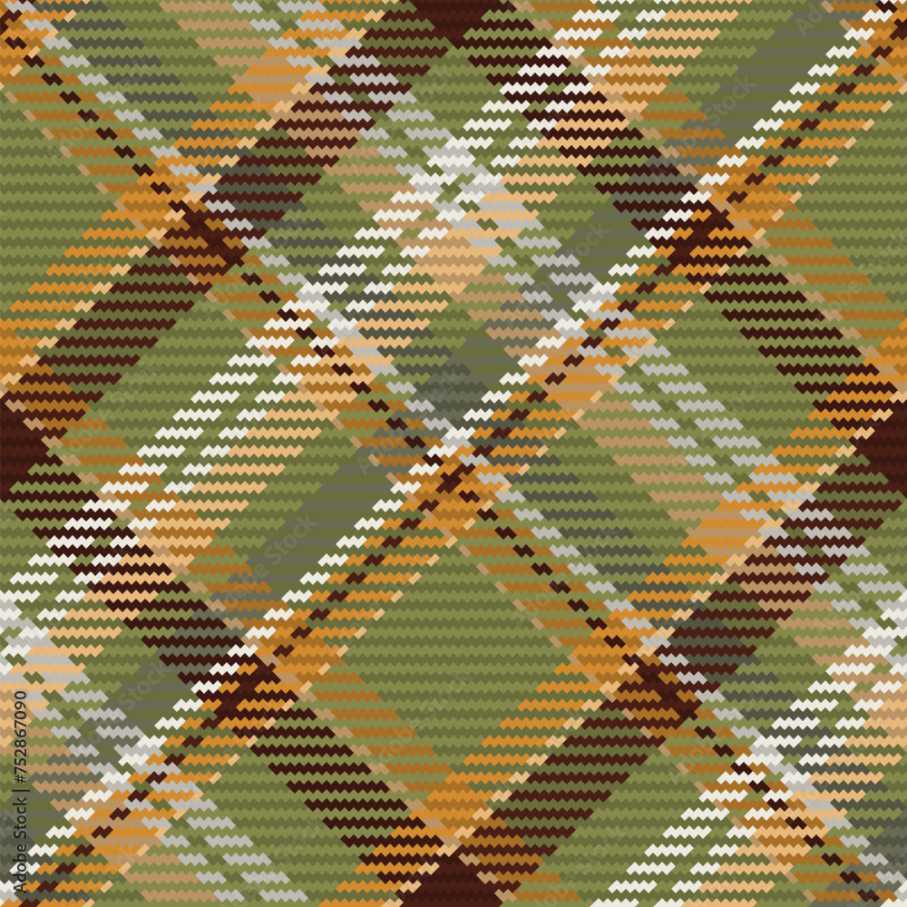 Poster seamless pattern of scottish tartan plaid. repeatable background with check fabric texture. vector b