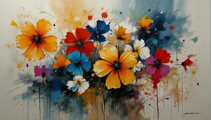 abstract floral background