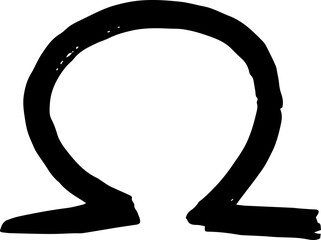 Greek Greece alphabet font illustration