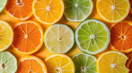 Citrus fruit slices. Tangerines, tea, orange, allergy, lemon, tangerine, grapefruit, lemonade,...