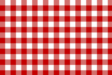 gingham red pattern design, seamless red and white pattern design for cloth, geometric pattern illustration vector,