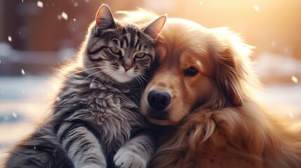 cat and dog