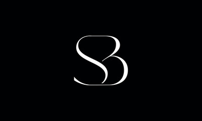BS, SB, B, S, Abstract Letters Logo Monogram