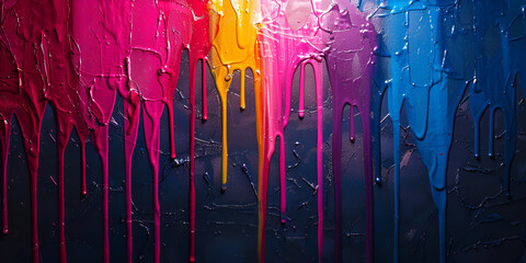 abstract background with splashes, Neon drippy fundo abstrato 8k papel de parede de qualidade. 