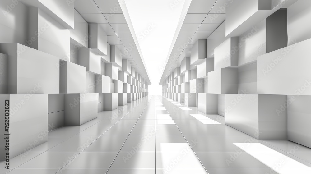 Aufkleber bright 3d illuminated white background ideal for design projects and presentations