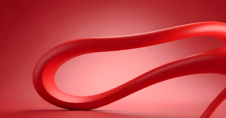 Red abstract background, Red background in abstract style, Abstract line Colorful wave landing page flat background vector