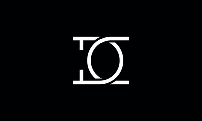 CD, DC, C, D, Abstract Letters Logo Monogram