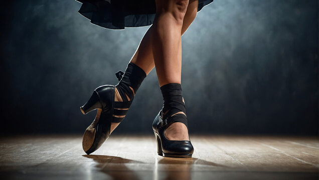 legs of a woman tap dancing in the hall, World Tap Day