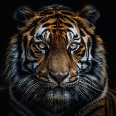 Fierce Tiger Portrait