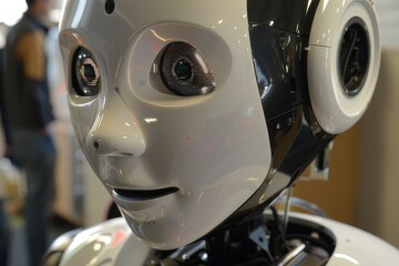 Expressive Humanoid Robot Face