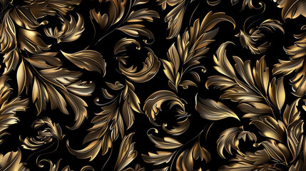 background with gold