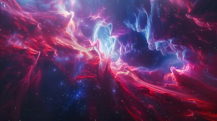 The Fabric of the Cosmos, Nebulae Weaving the Threads of Space, A Portrait of Ethereal Beauty