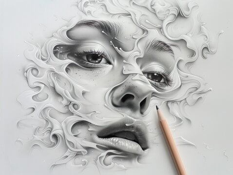 Gesicht / Augen (gezeichnet)