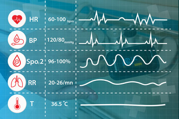 pulse line,pulse line icon vital signs, 5 basic medical vital signs, vital signs monitoring, vital...