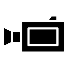 video camera glyph 