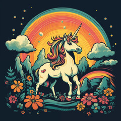 unicorn vector