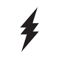 Power Icon, Lightning Power Icon - obrazy, fototapety, plakaty