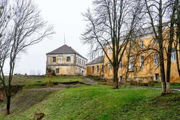 Fototapeta na wymiar Olytsky Castle in Volyn