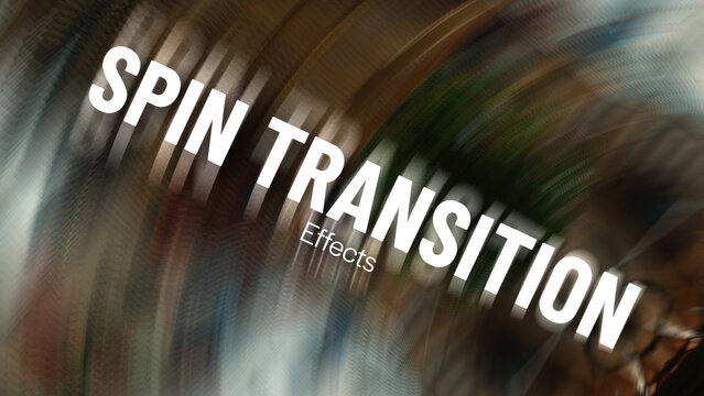 Spin Transition Effects | Drag and Drop Style