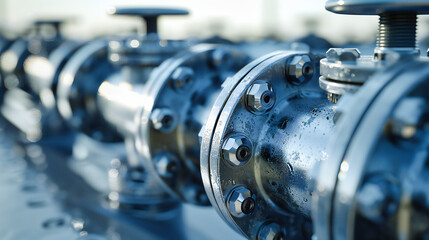 The Industrial Veins of Energy, Pipes and Pumps at Work, The Lifelines of Power and Fuel