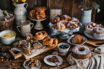 Cozy Gluten-Free Baked Goods Spread