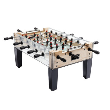 foosball table isolated on white