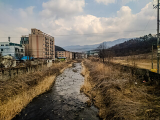 railway in the mountains