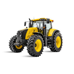 Obraz premium tractor isolated on white