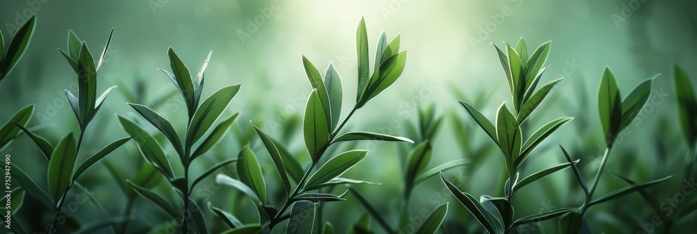 Poster light and airy abstract spring background with soft dawn colors and subtle mist and dew hints