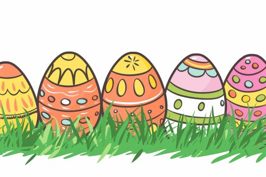 Colorful Easter Egg Basket Holy Week. Happy easter sentimental card bunny. 3d Exotic bloom hare rabbit illustration. Cute Pastel light blue festive card render resolution copy space wallpaper backdrop