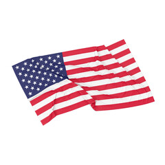 american flags moving png on white background hd